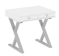 Стол письменный с выдвижными ящиками на металлическом каркасе Home Office