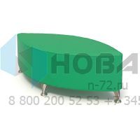 Банкетка мягкая Капля, 1200х600х420 мм