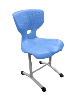 Стул ученический регулируемый, пластик ШС10