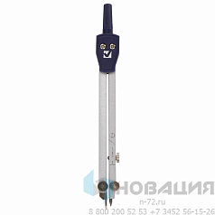 Циркуль BRAUBERG "Student Oxford", 140 мм, 1 сгибаемая ножка, подстраиваемая игла, чехол, 210316