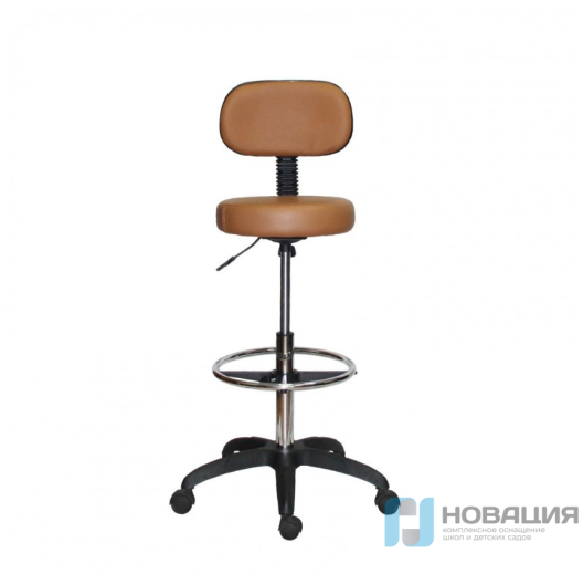 Стул лабораторный медицинский, кожзам