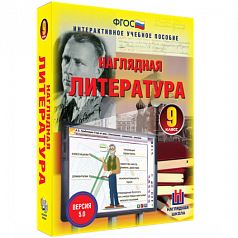 Пособие для интерактивной доски Наглядная литература. 9 класс