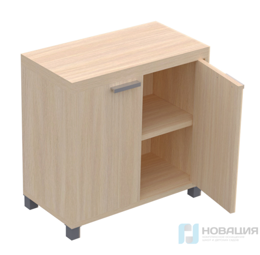 Шкаф узкий низкий Лауреат 904х447х870 мм