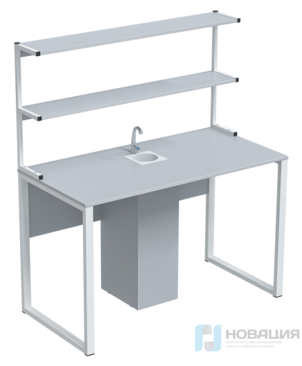 Верстак лабораторный химический, с сантехникой