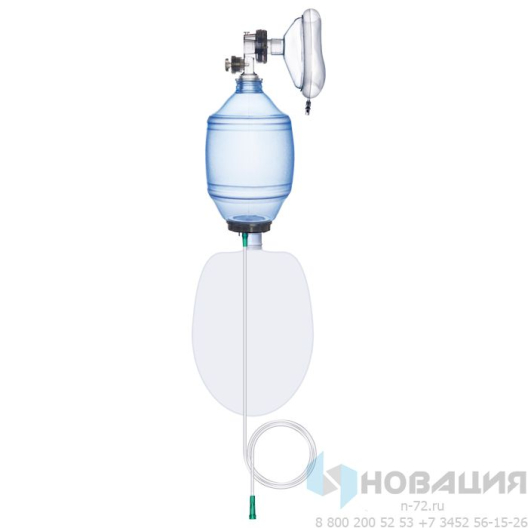 Мешок дыхательный реанимационный типа Амбу, многоразовый
