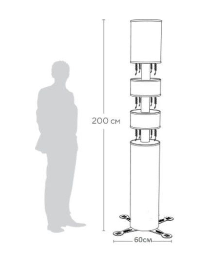 Зарядная станция для телефонов TOWER POWER