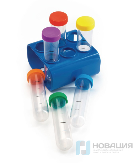 Развивающая игрушка Моя первая лаборатория. Колбы с подставкой