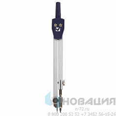Циркуль BRAUBERG "Architect", 135 мм, подстраиваемая игла, чехол, 210315