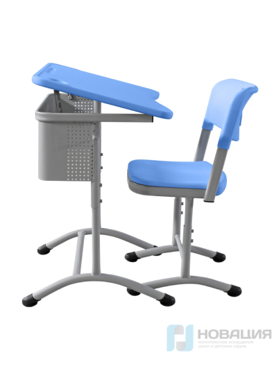 Комплект ученический одноместный регулируемый с наклоном столешницы ШС