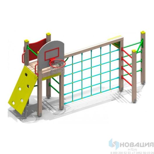 Детский спортивный комплекс №8, 3950х1521 мм