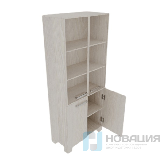 Шкаф со стеклом Лауреат 904х447х2086 мм