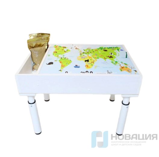 Стол для рисования песком с многоцветной подсветкой