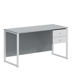 Стол однотумбовый Квадро (2 ящика), 1400х600х760 мм