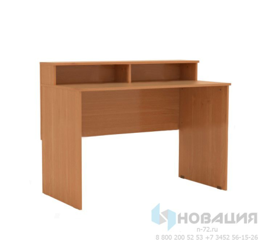 Стол-кафедра для выдачи пособий и книг, 1150х600х750/890 мм