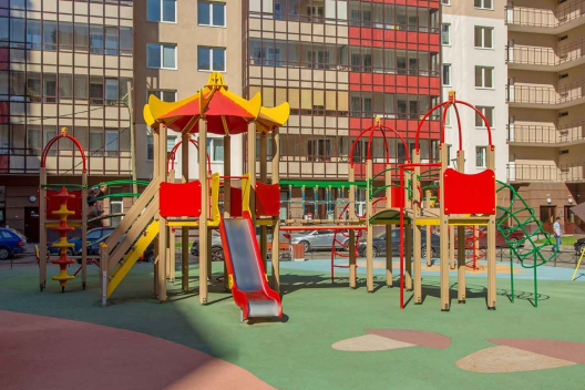 Детский игровой комплекс №43, 9000х8090 мм