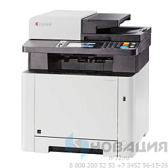 МФУ лазерное ЦВЕТНОЕ KYOCERA M5526cdn (принтер, сканер, копир, факс), A4, 26 стр./мин, 50000 стр./мес., АПД, ДУПЛЕКС, с/карта, 1102R83NL0